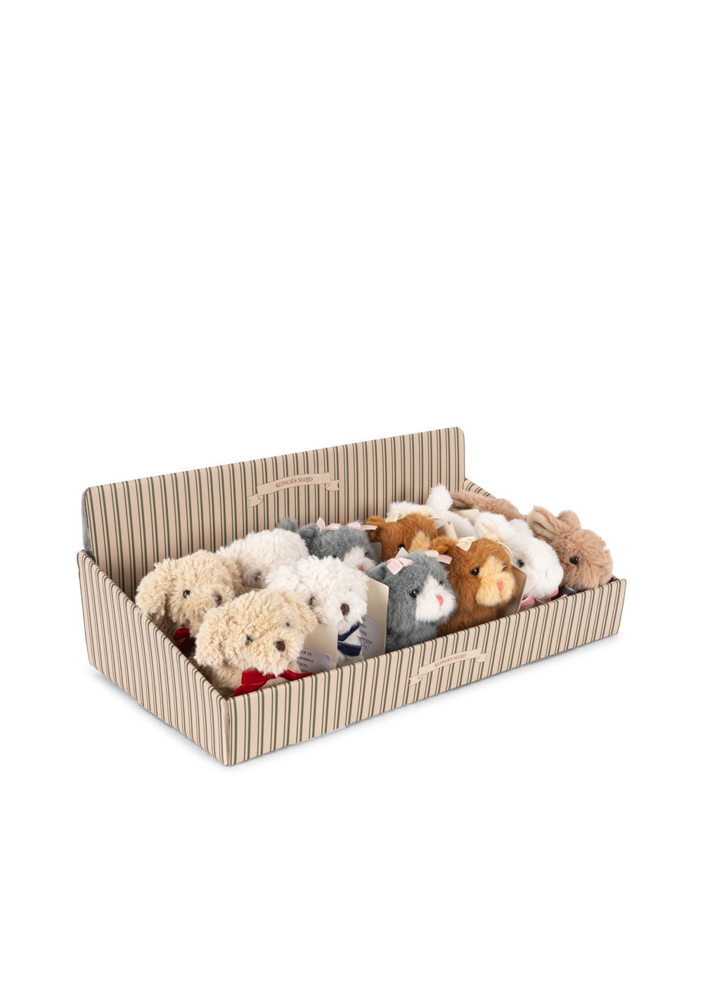 Konges Knuffel Baby Dieren assorti - per stuk Konges Knuffel Baby Dieren assorti - per stuk