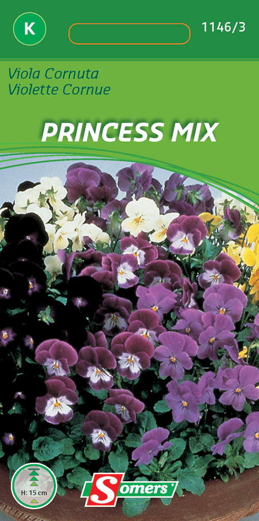 Somers Viola Cornuta Princess Mix