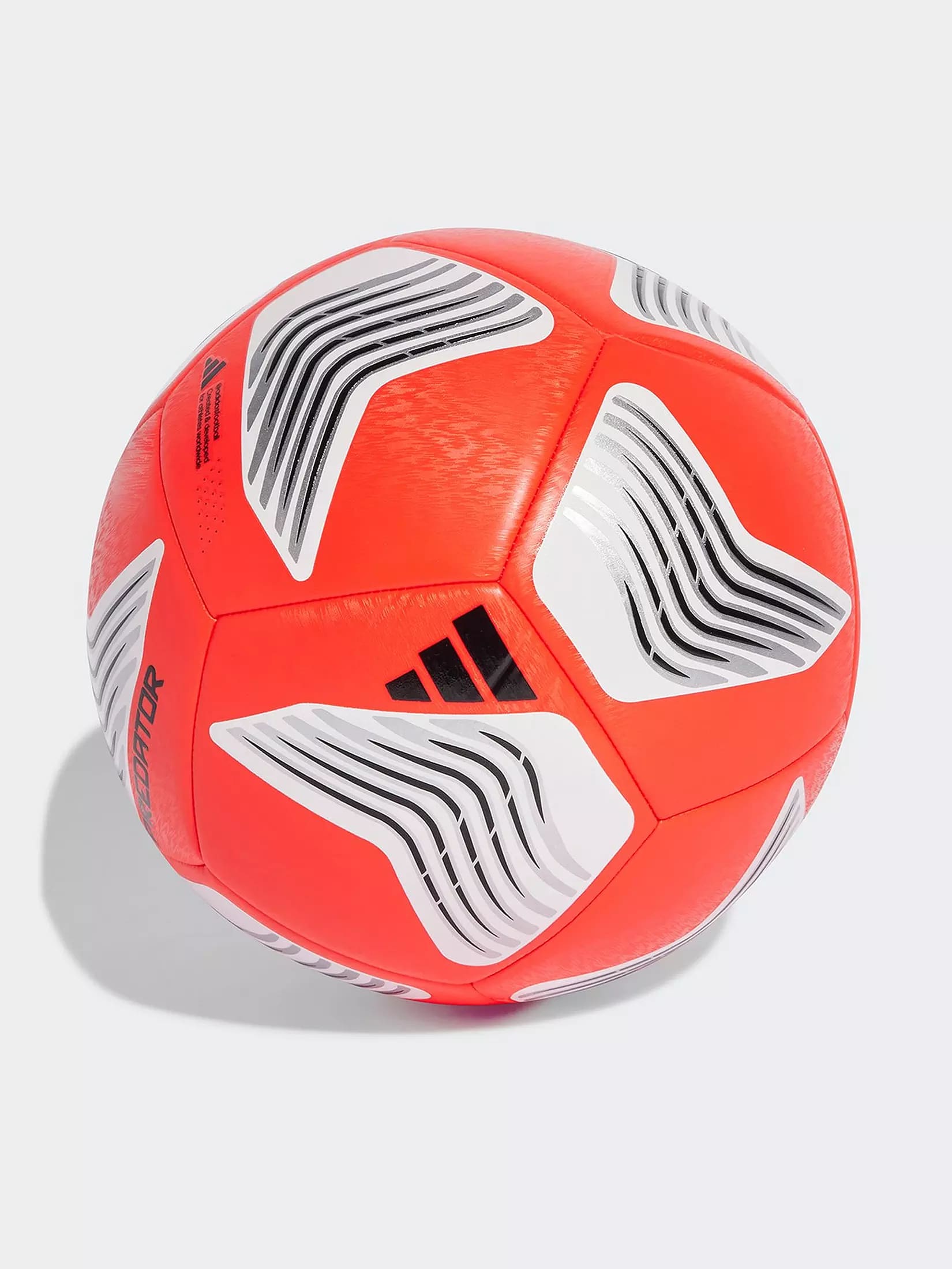 Adidas Voetbal Predator Red/Silver/Black - maat 5