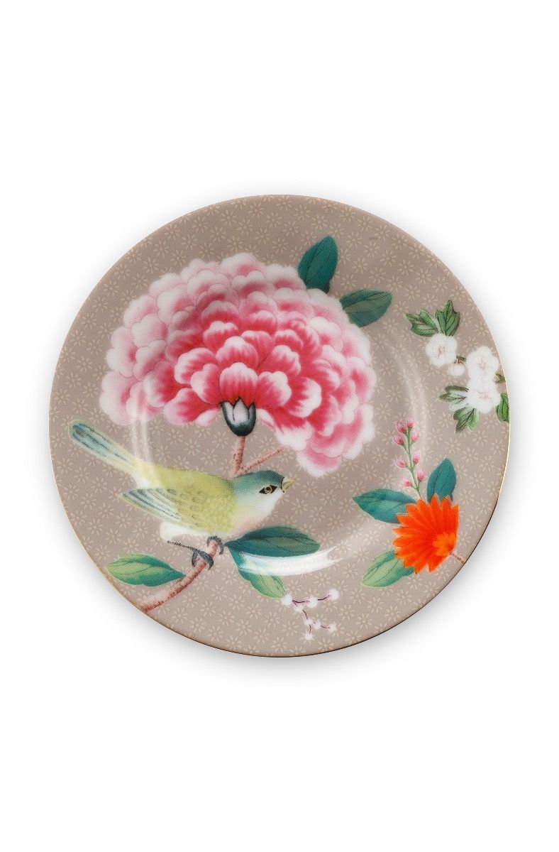 PIP Studio Petit Four Blushing Birds 12cm - Khaki