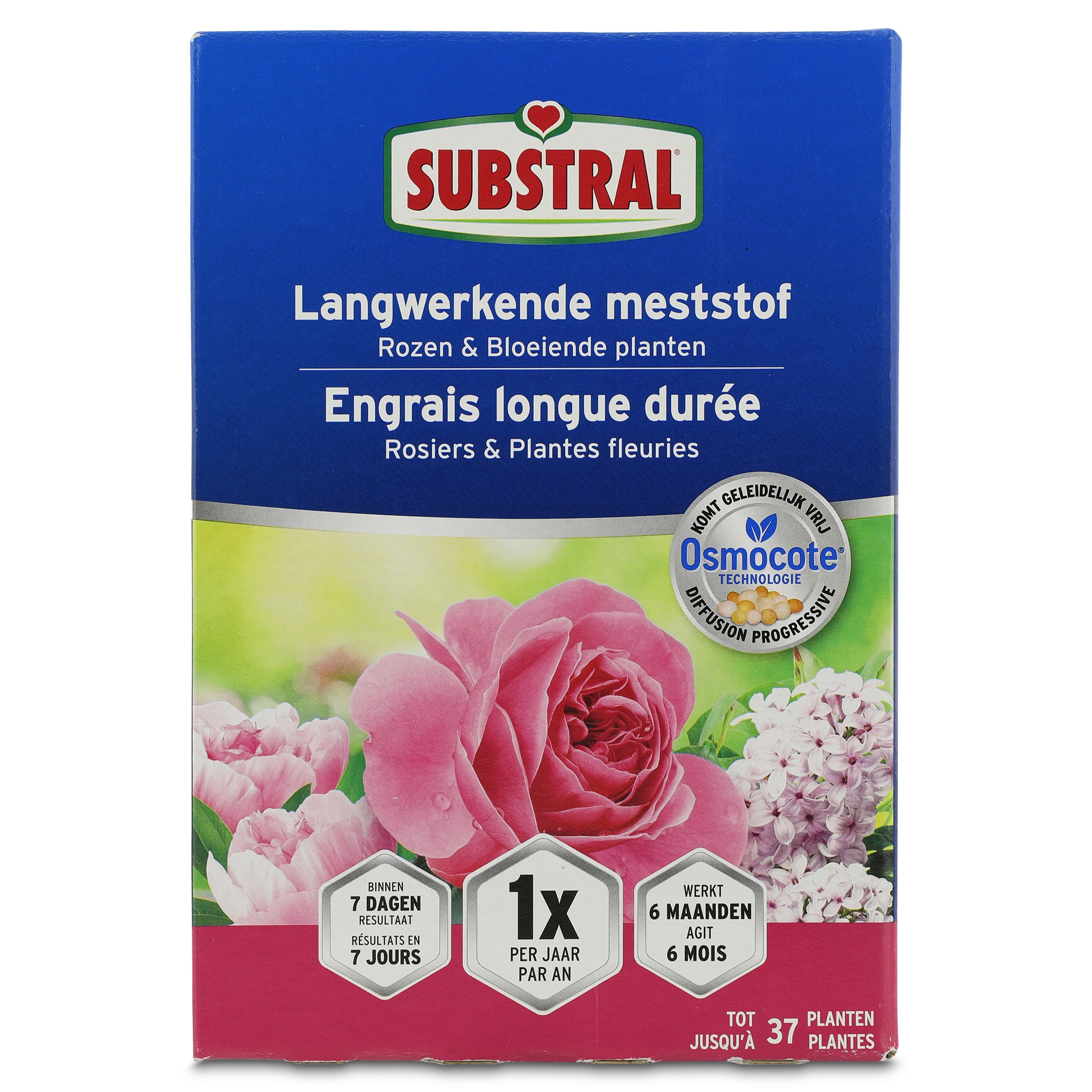 Substral Osmocote Meststof voor Rozen 750 g voor alle Bloeiende Heesters