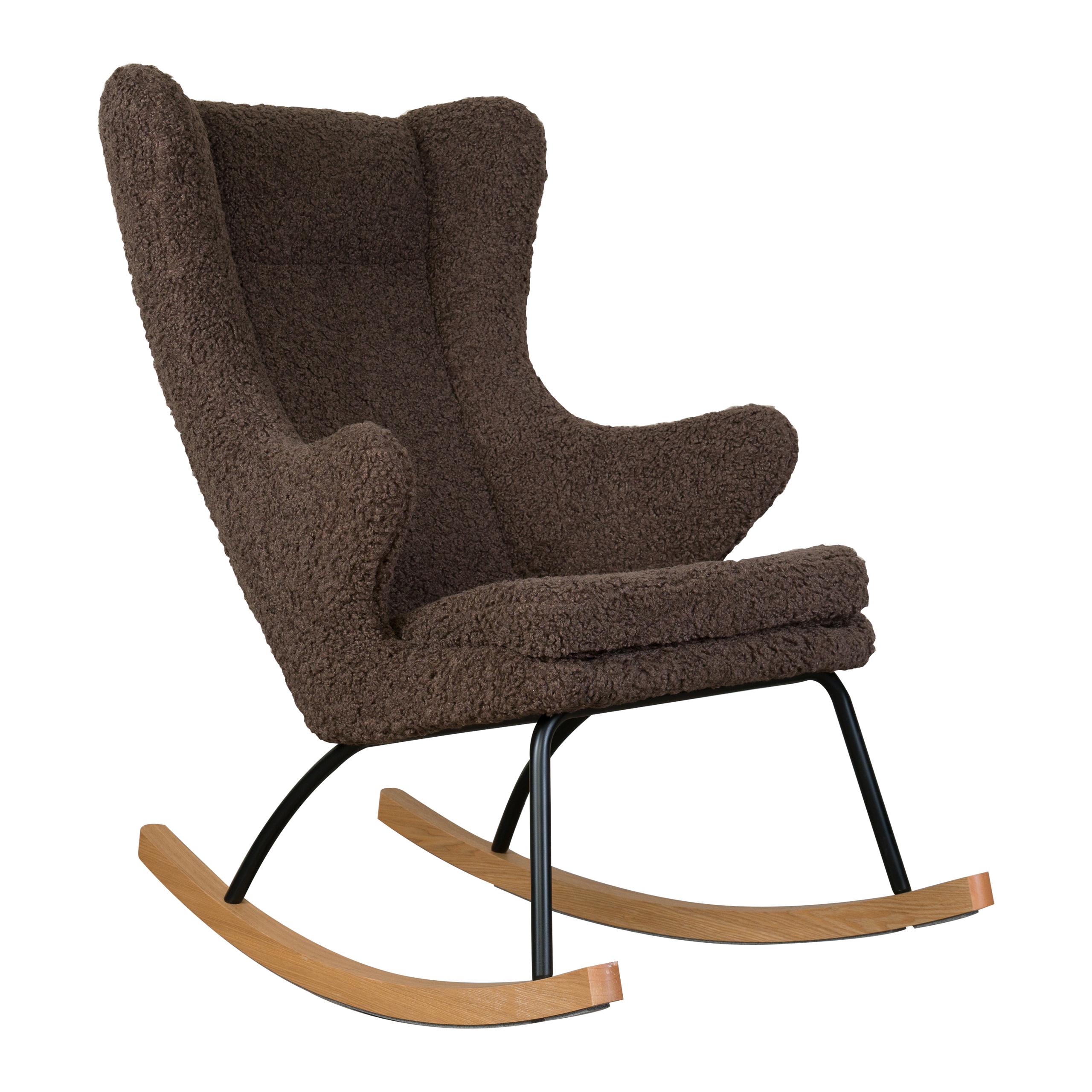 Quax Schommelstoel Rocking Adult Luxe Bison