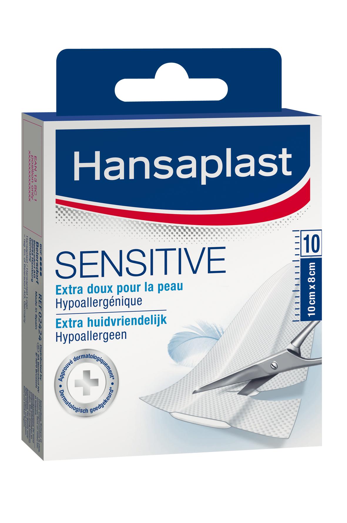Hansaplast Pleister Sensitive 1x8 cm