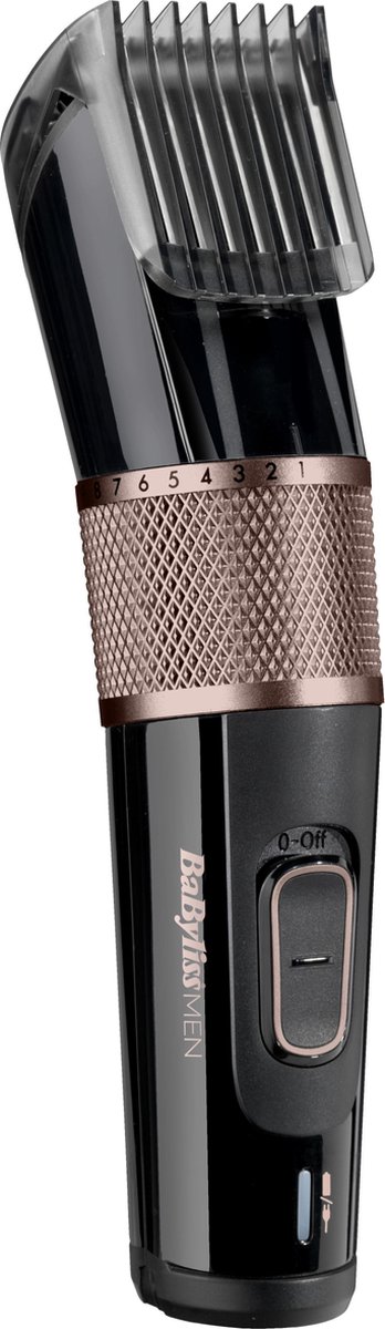Babyliss Haar en Baard Trimmer, Power Glide, 15 legntes 1-25 mm, oplaadbaar
