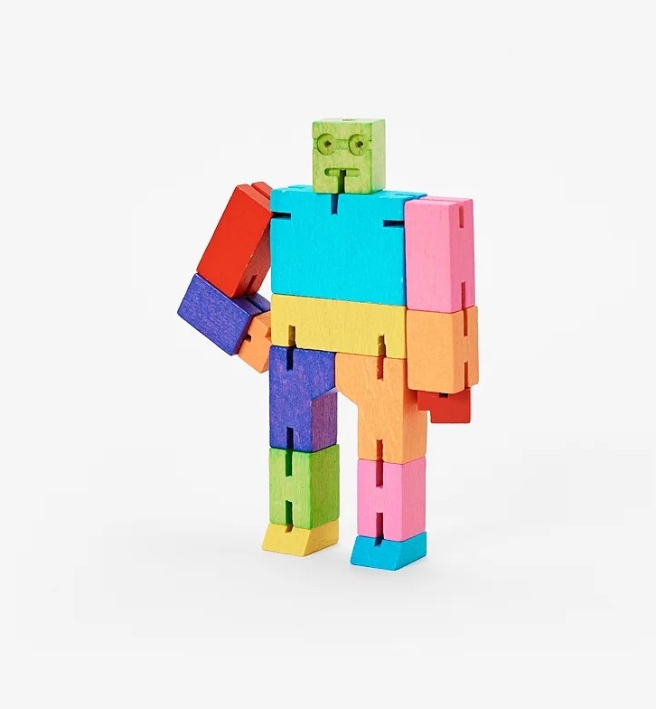 Areaware Cubebot Micro Mixed Colors