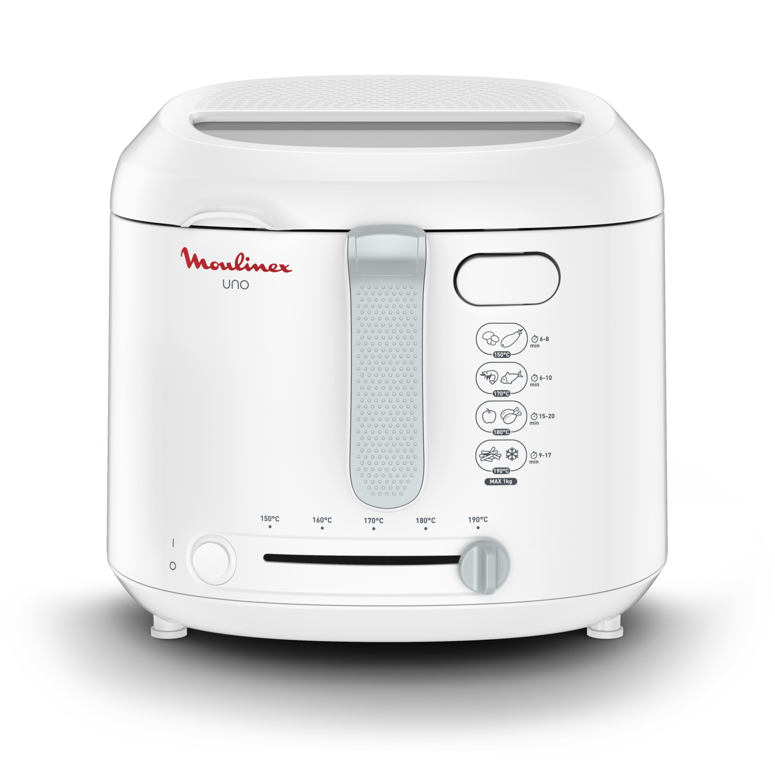 Moulinex Friteuse Uno AF2031 Wit 1800 Watt. 1.8 Liter