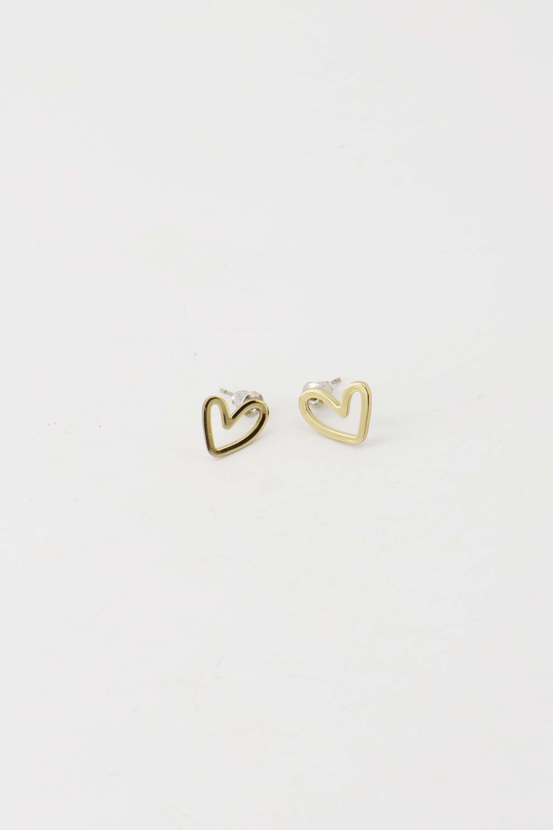Zusss Oorbellen Hart Goud