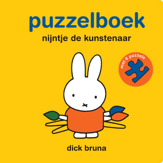 Nijntje - Puzzelboek Nijntje de Kunstenaar