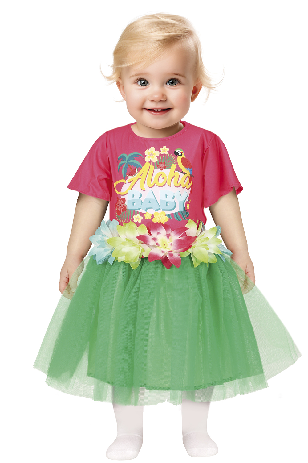 Verkleedjurk Aloha Tropical 12-18 Maand