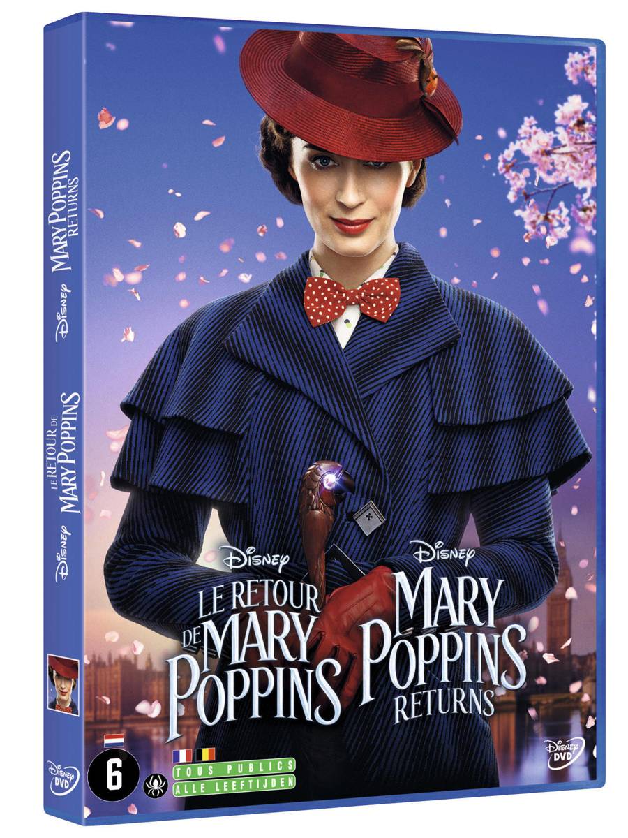 Mary Poppins Returns DVD Live Action 2019