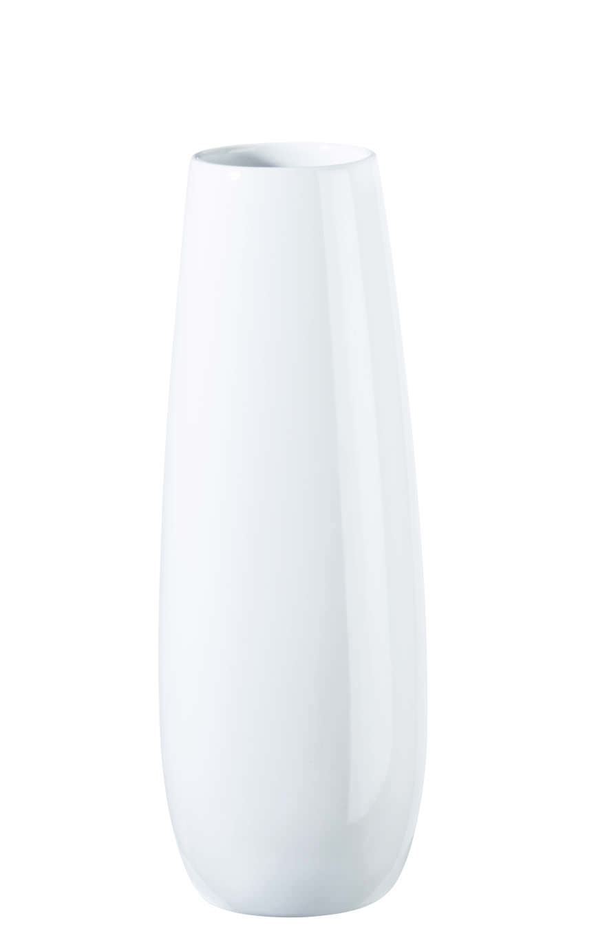 ASA Vaas Ease White 25x6 cm - Porselein