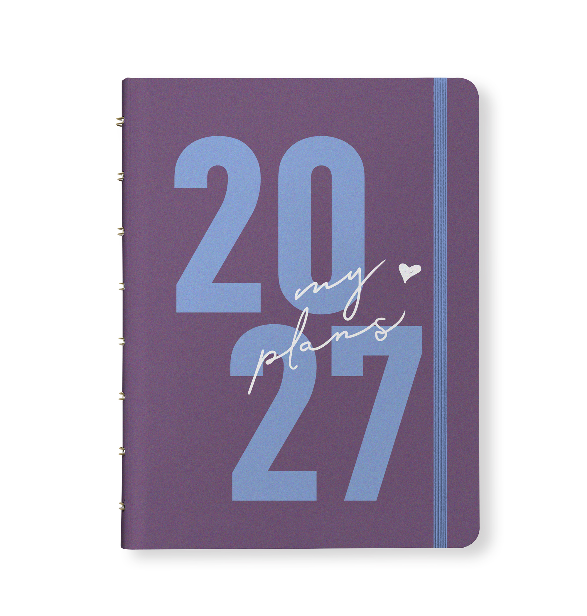 Filofax Life Planner 2027 My Plans Plum A5 1week/2pag
