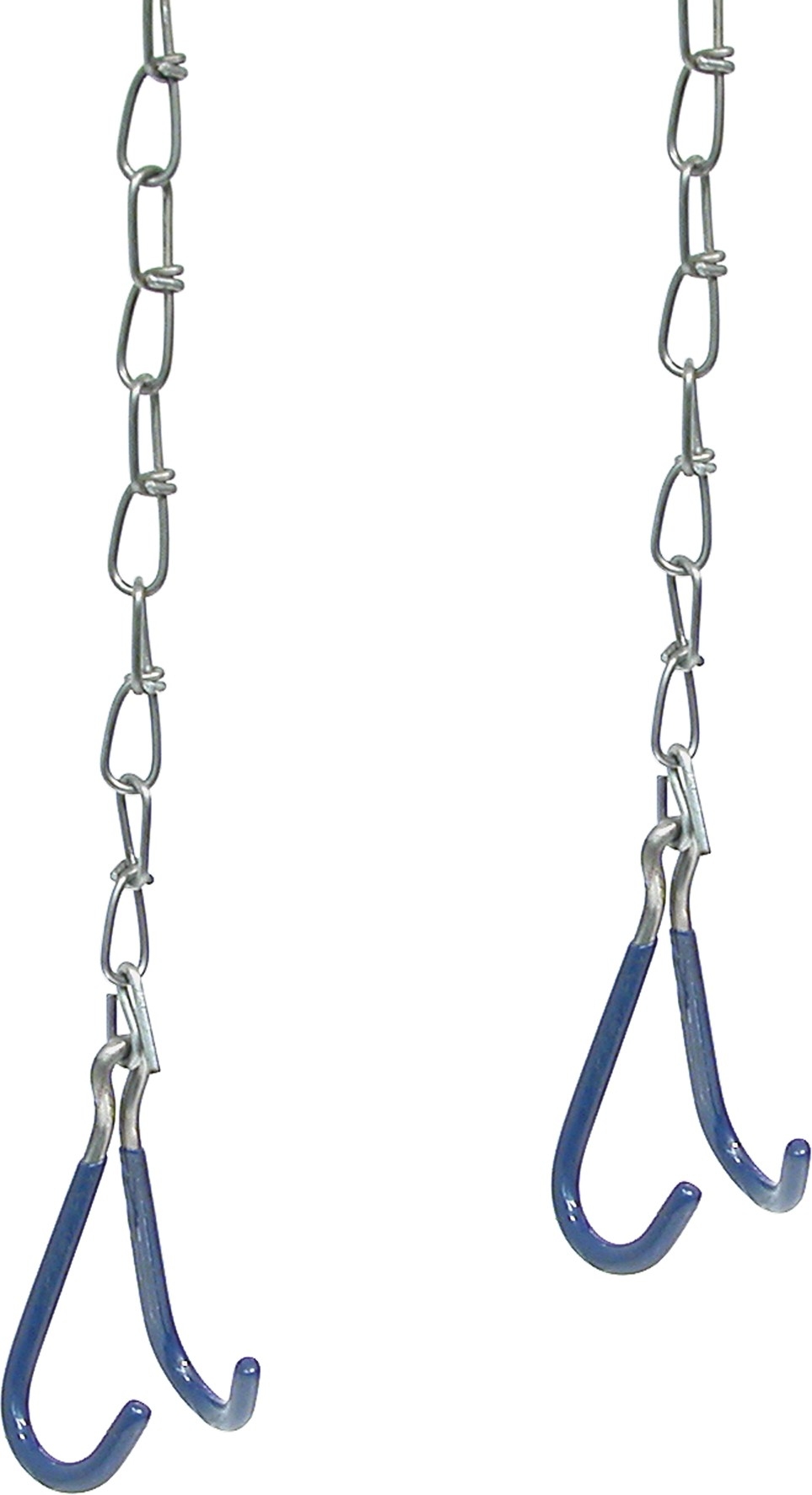 Ophanghaken aan ketting voor fiets 2 stuks