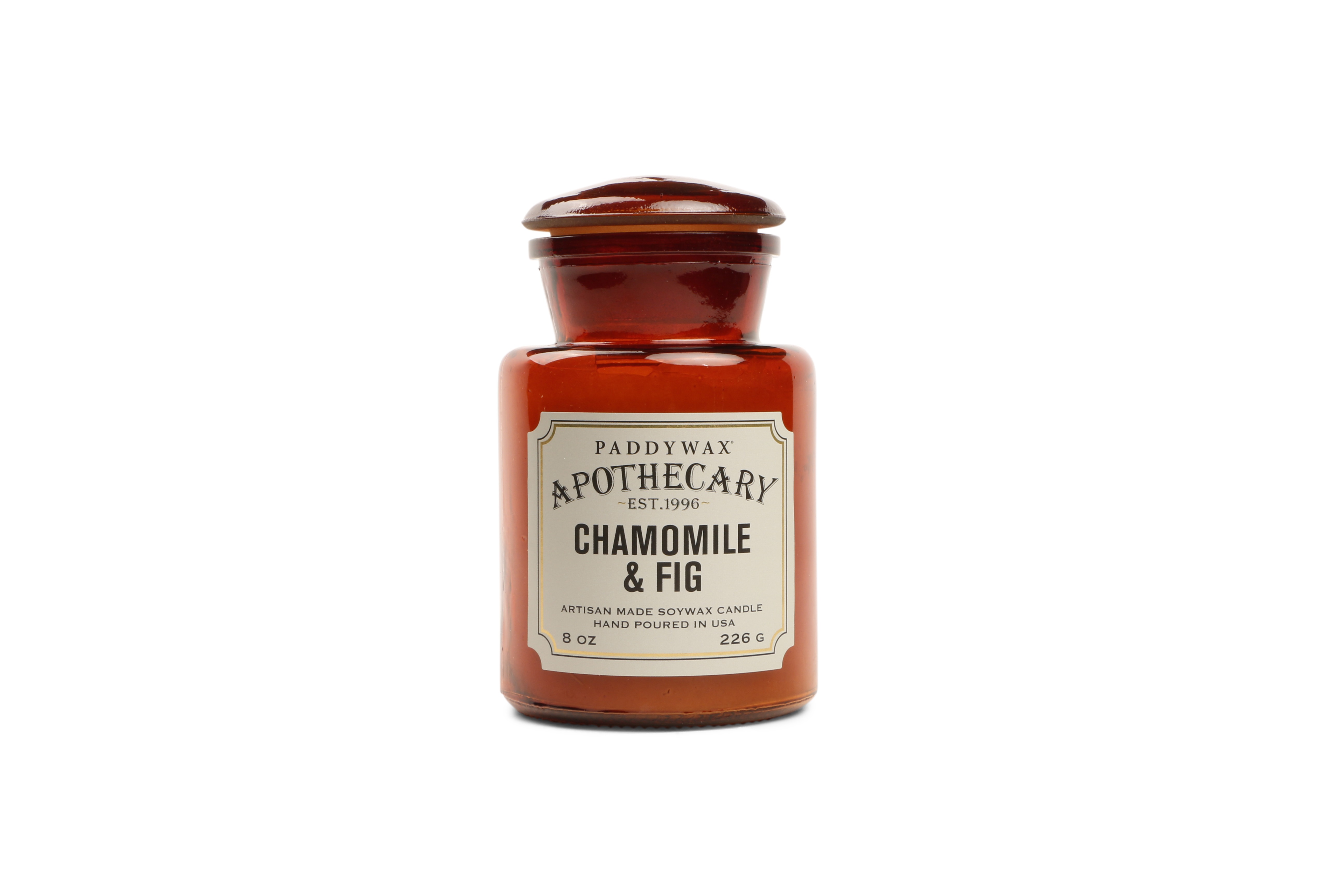 Paddywax Geurkaars Apothecary Chamomile & Fig 226g - Glas