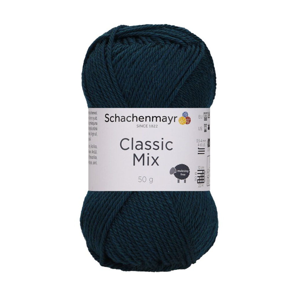 Schachenmayr Breigaren Classic Mix 50g Groen-Blauw
