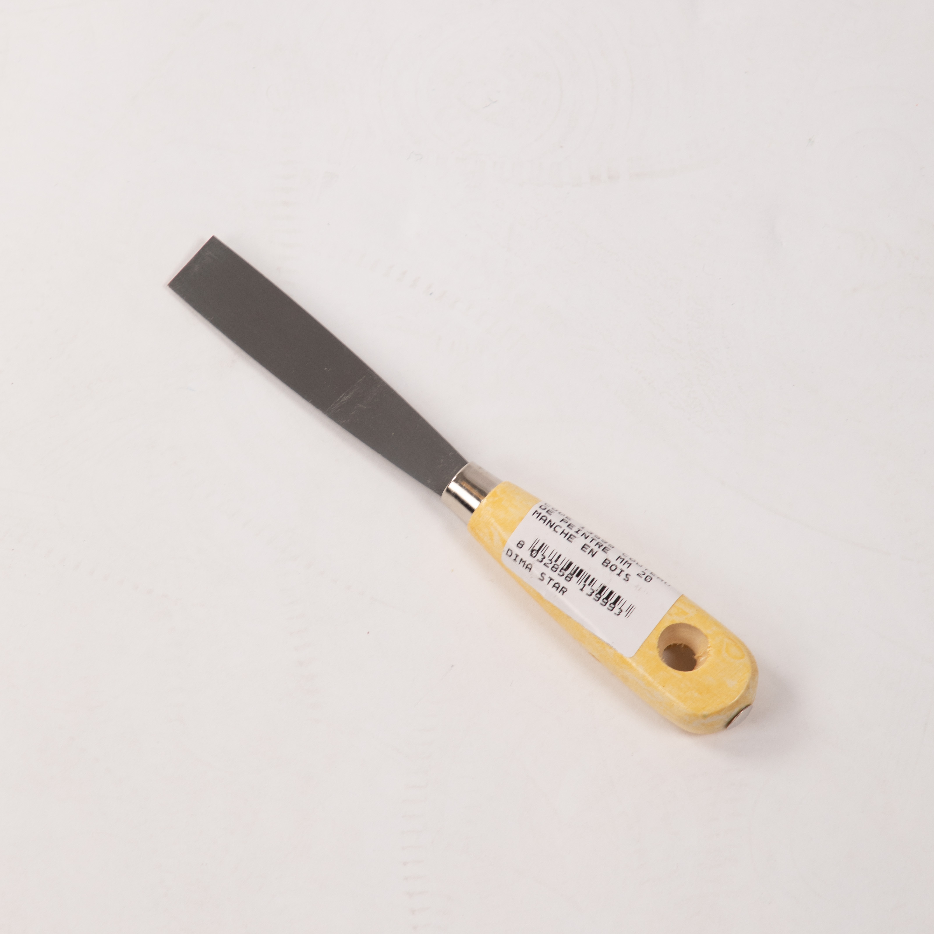 Dima Star Plamuurmes 20 mm Houten Handvat