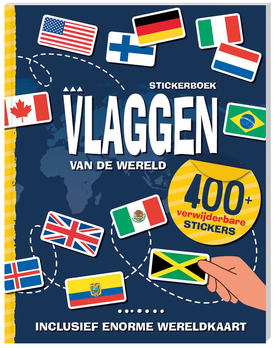 Stickerboek Vlaggen van de Wereld Stickerboek Vlaggen van de Wereld