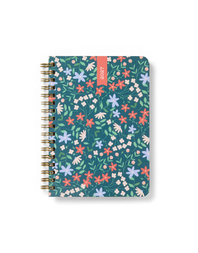 Letts Agenda 2027 Spring Valley A6 1week/2pag Internationaal assorti - prijs per stuk