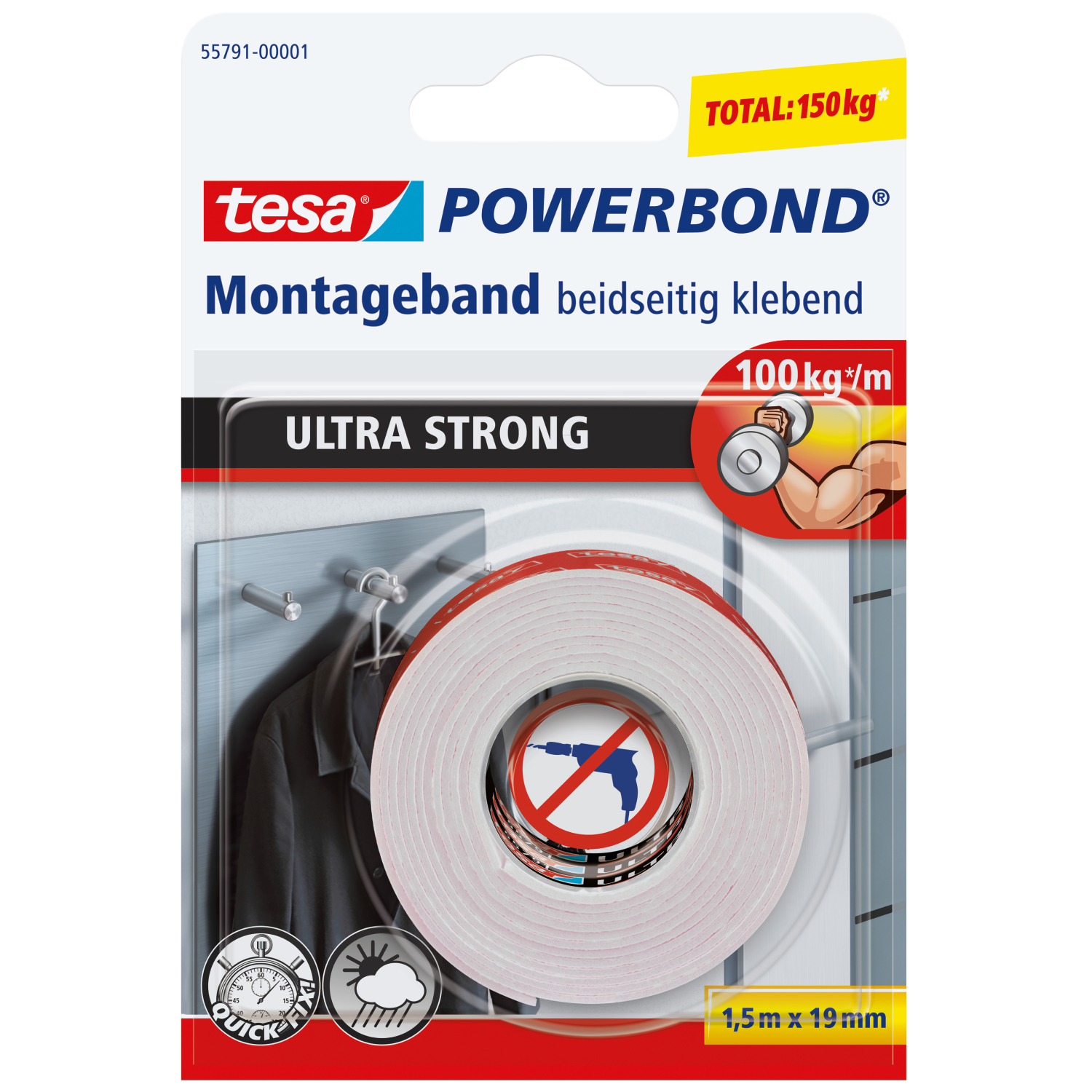 Tesa Powerbond Ultra Strong 1.5 m x 19 mm