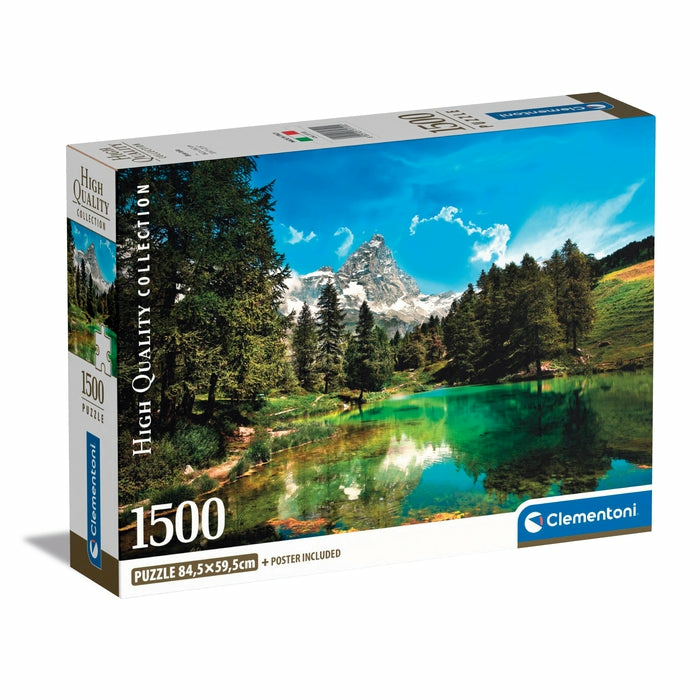 clementoni Puzzel Bleu Lake 1500 Stuks