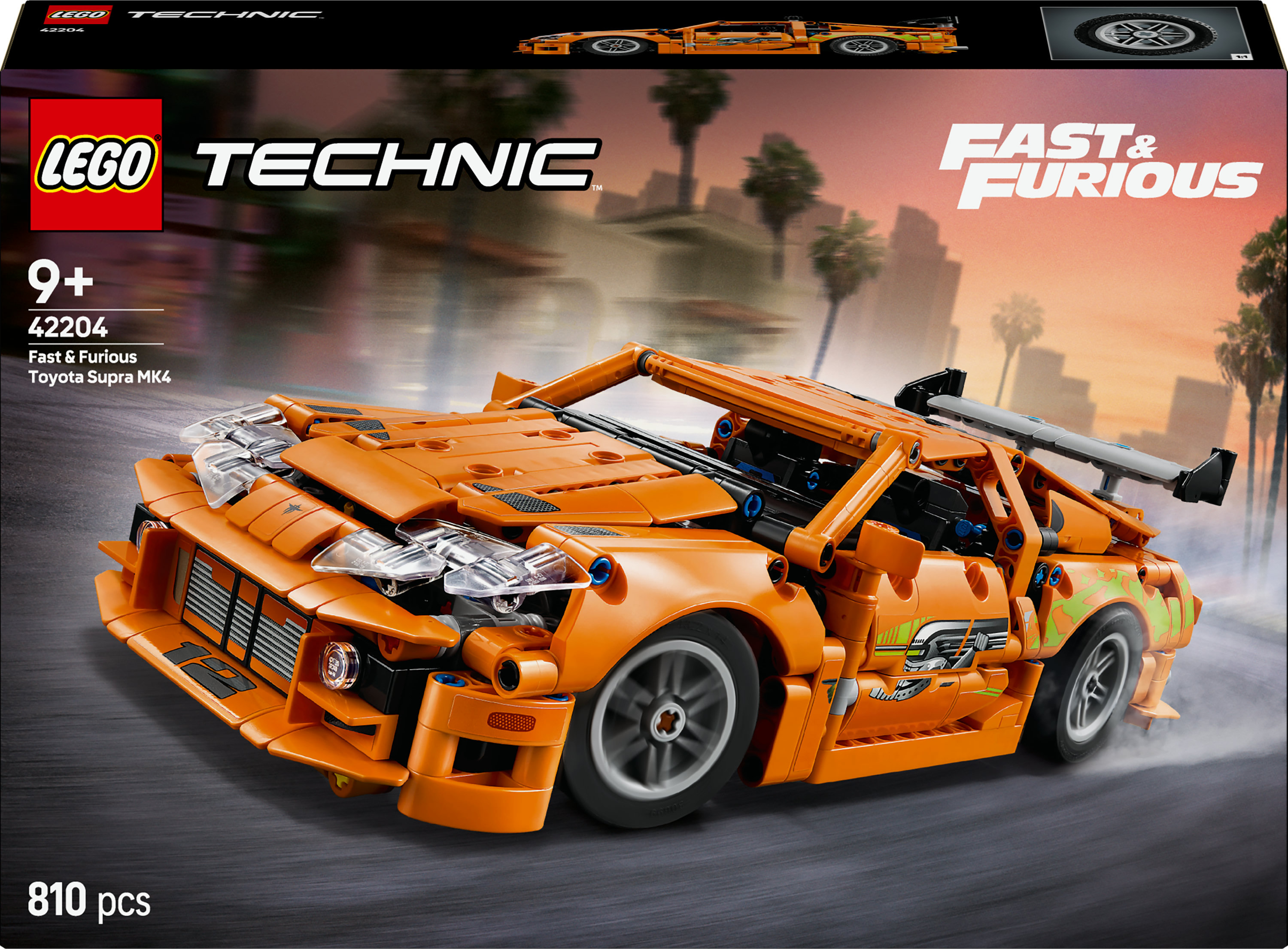 LEGO Technic 42204 Fast and Furious Toyota Supra MK4