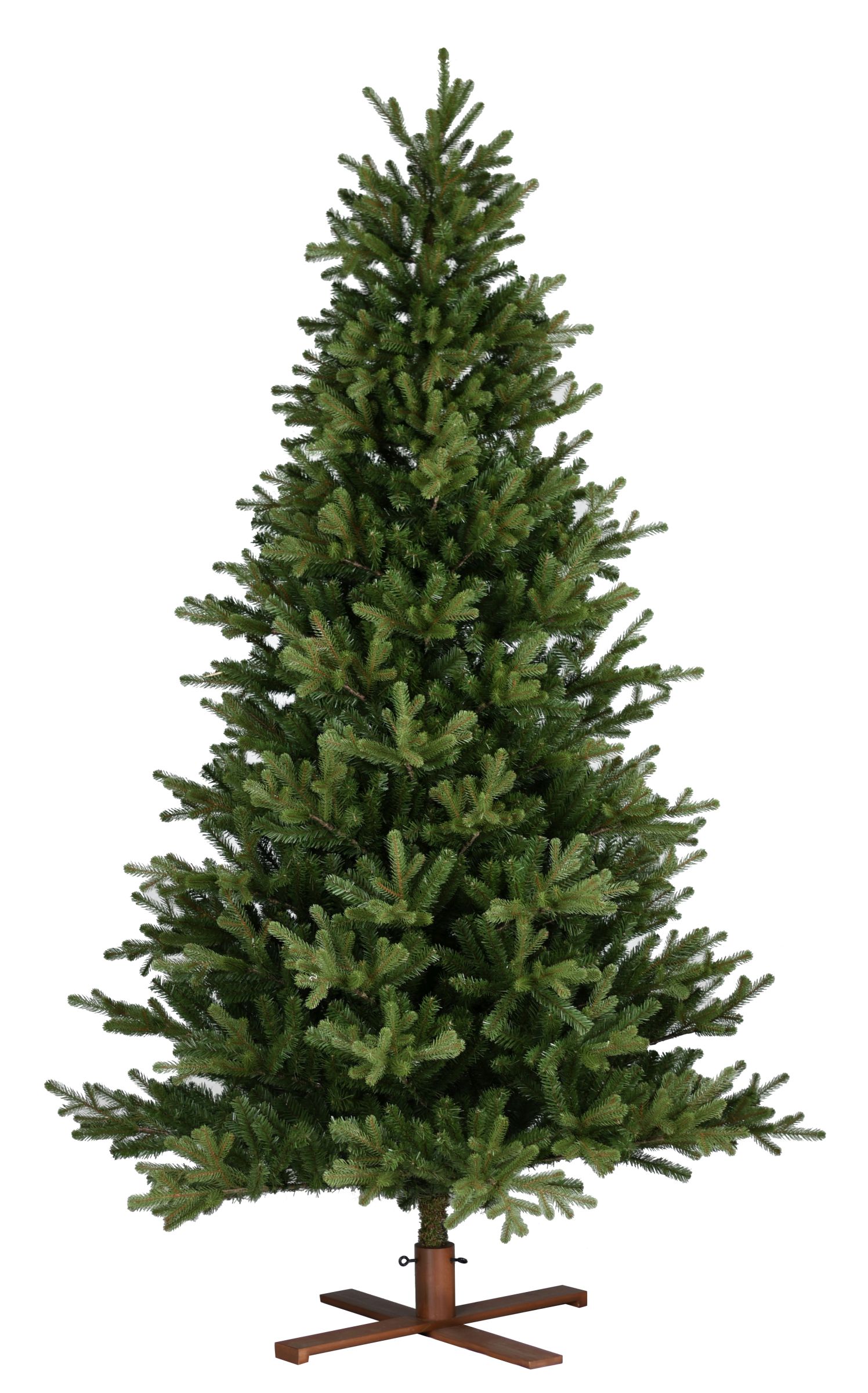 Kerstboom Bryce Canyon 180x124 cm - 1694 Tips - Houten Basis - PE/PVC