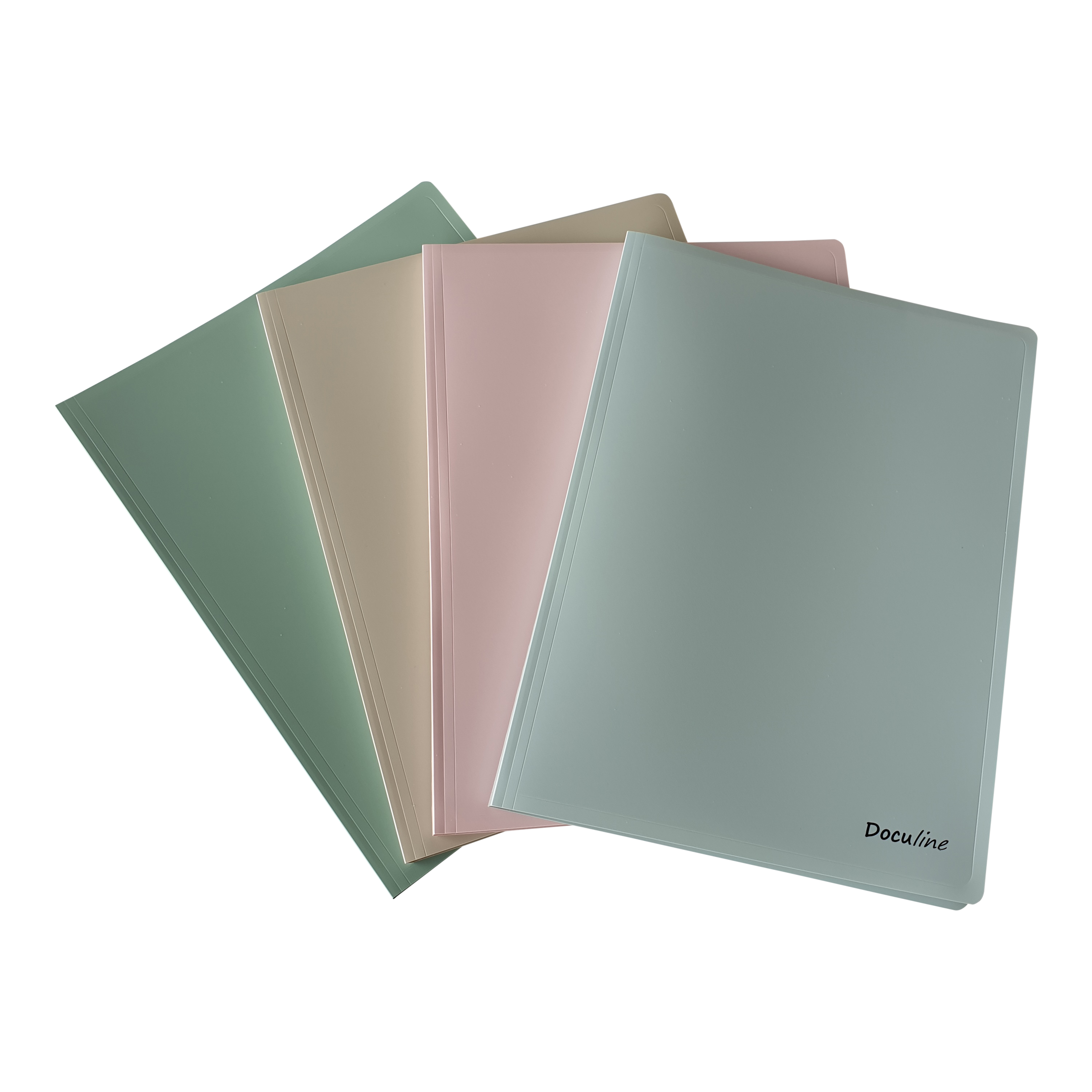 Presentatiealbum A4 PP Smooth 60 Tassen - assorti - Prijs per Stuk