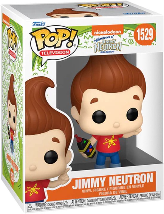 Funko Pop! Television - The Adventures of Jimmy Neutron: Jimmy Neutron 1529 Funko Pop! Television - The Adventures of Jimmy Neutron: Jimmy Neutron 1529