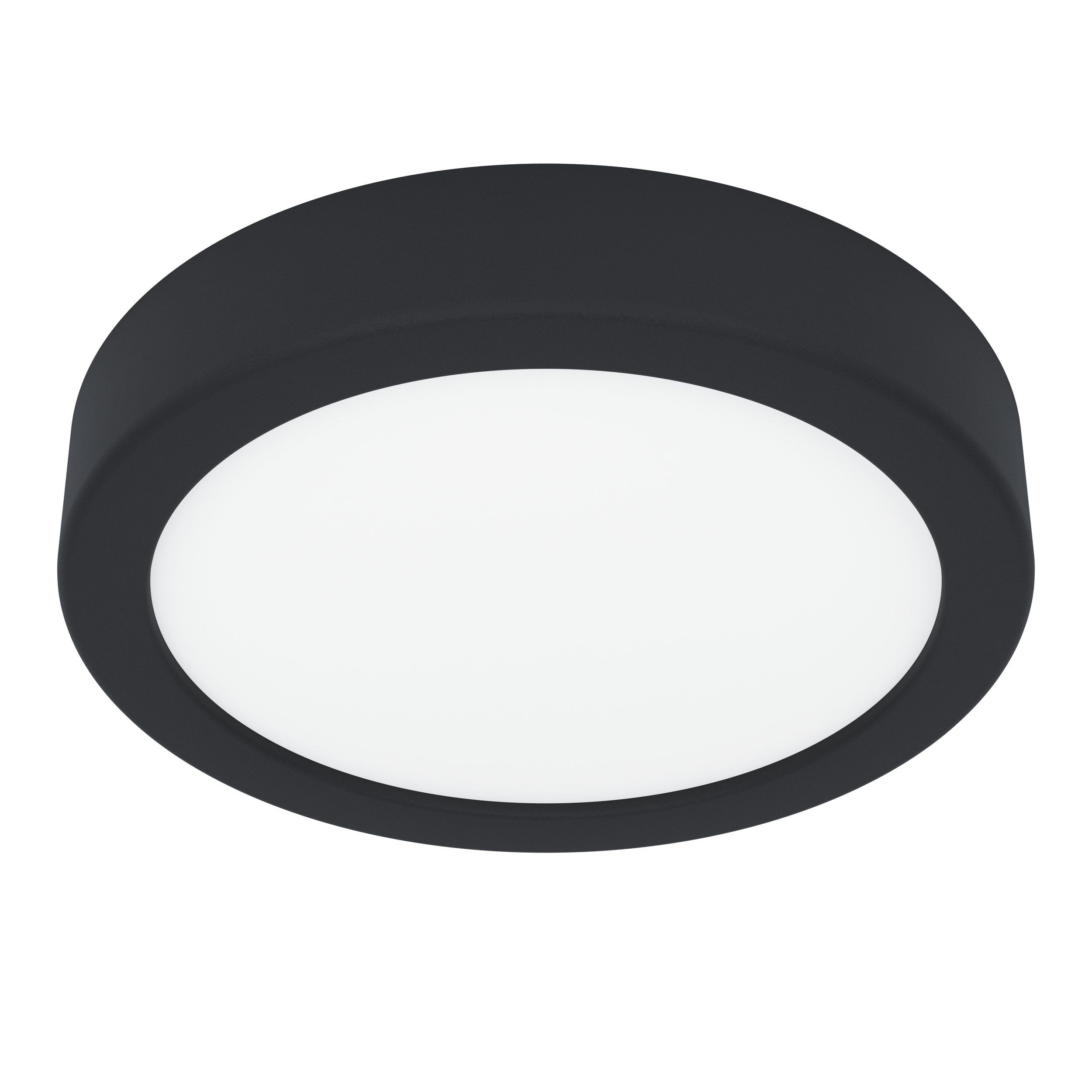 Eglo Fueva 6 Plafondlamp Rond Zwart 166 mm 7.5W 1000lm 2700/4000/6500K