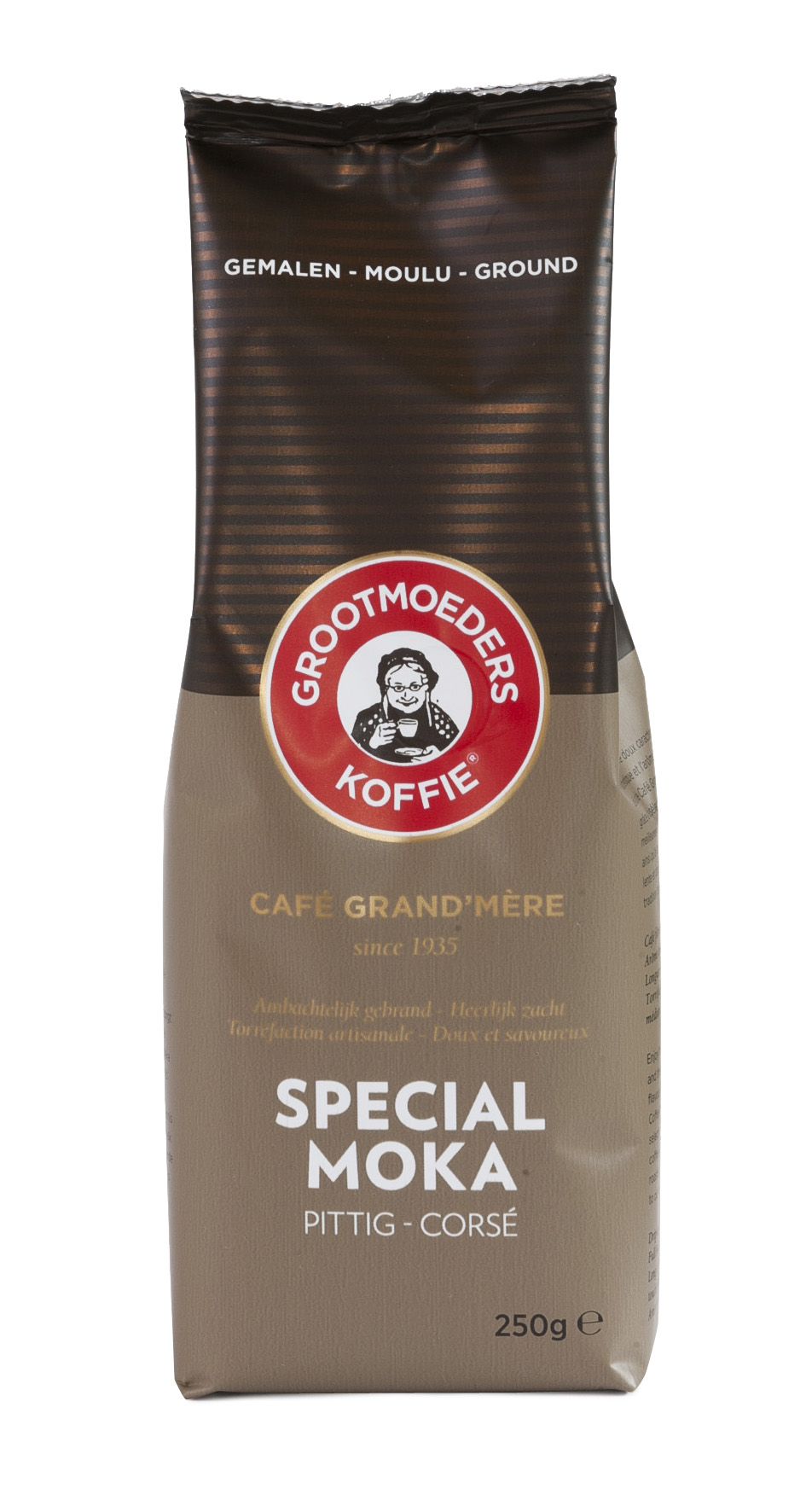 Special Moka 250g Gemalen Koffie Grootmoeders Koffie