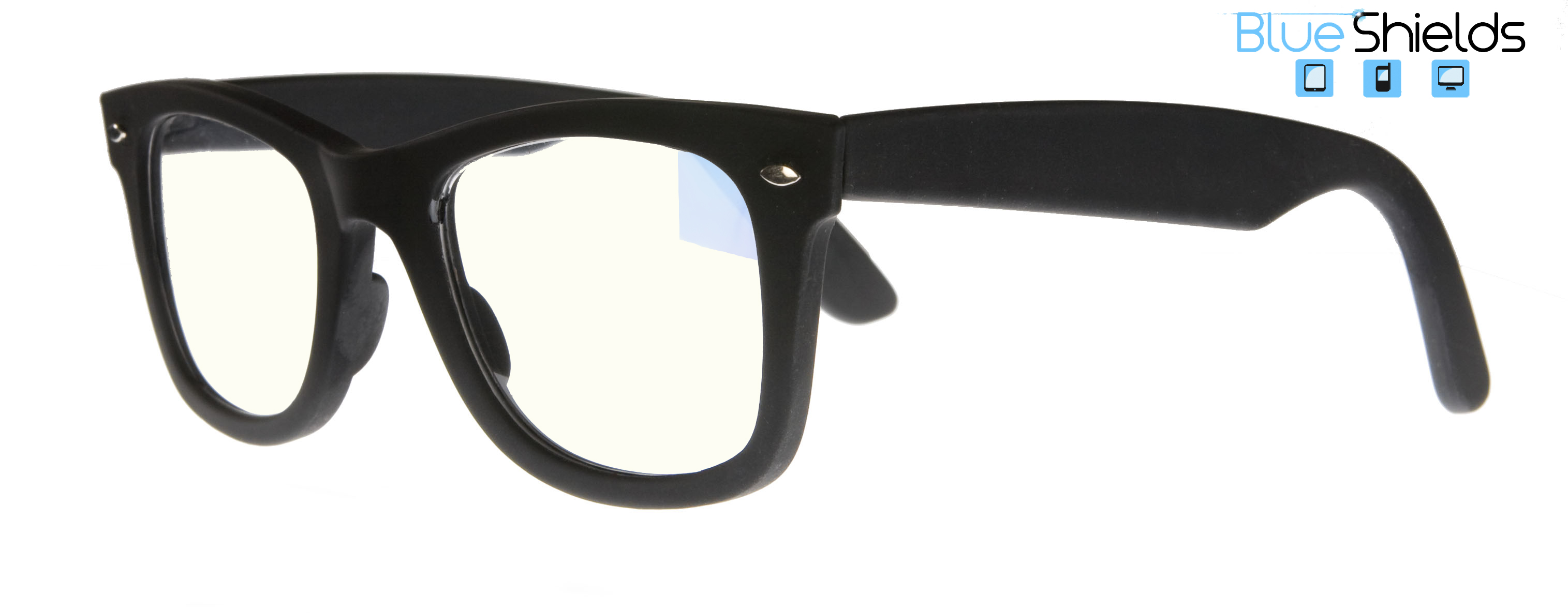 Bril Met Blue Shields Lens 1.50