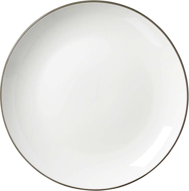 Ritzenhoff & Breker Ontbijtbord Adela Wit/Grijs 20.5cm - Porselein