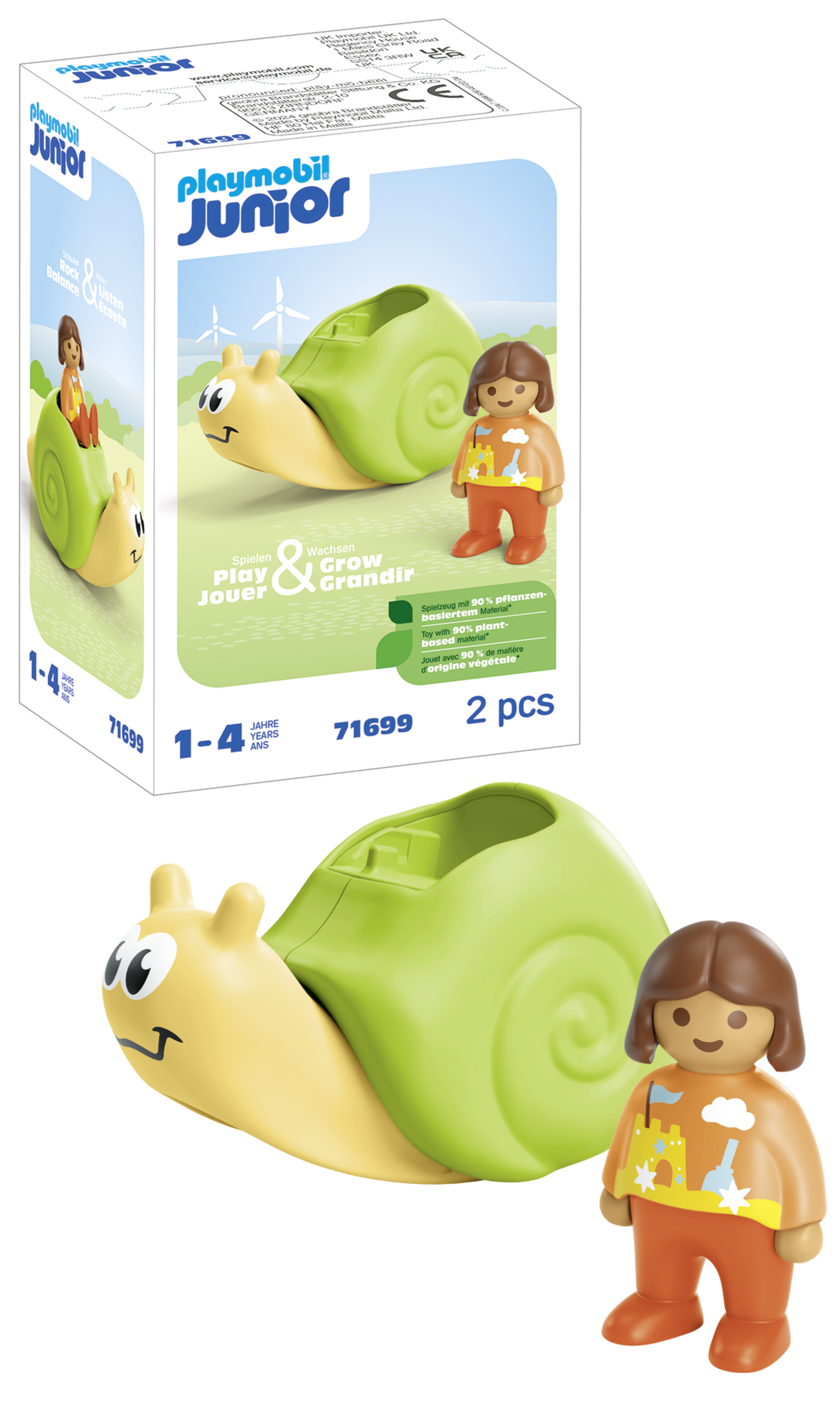 Playmobil Junior 71699 Schommelende slak