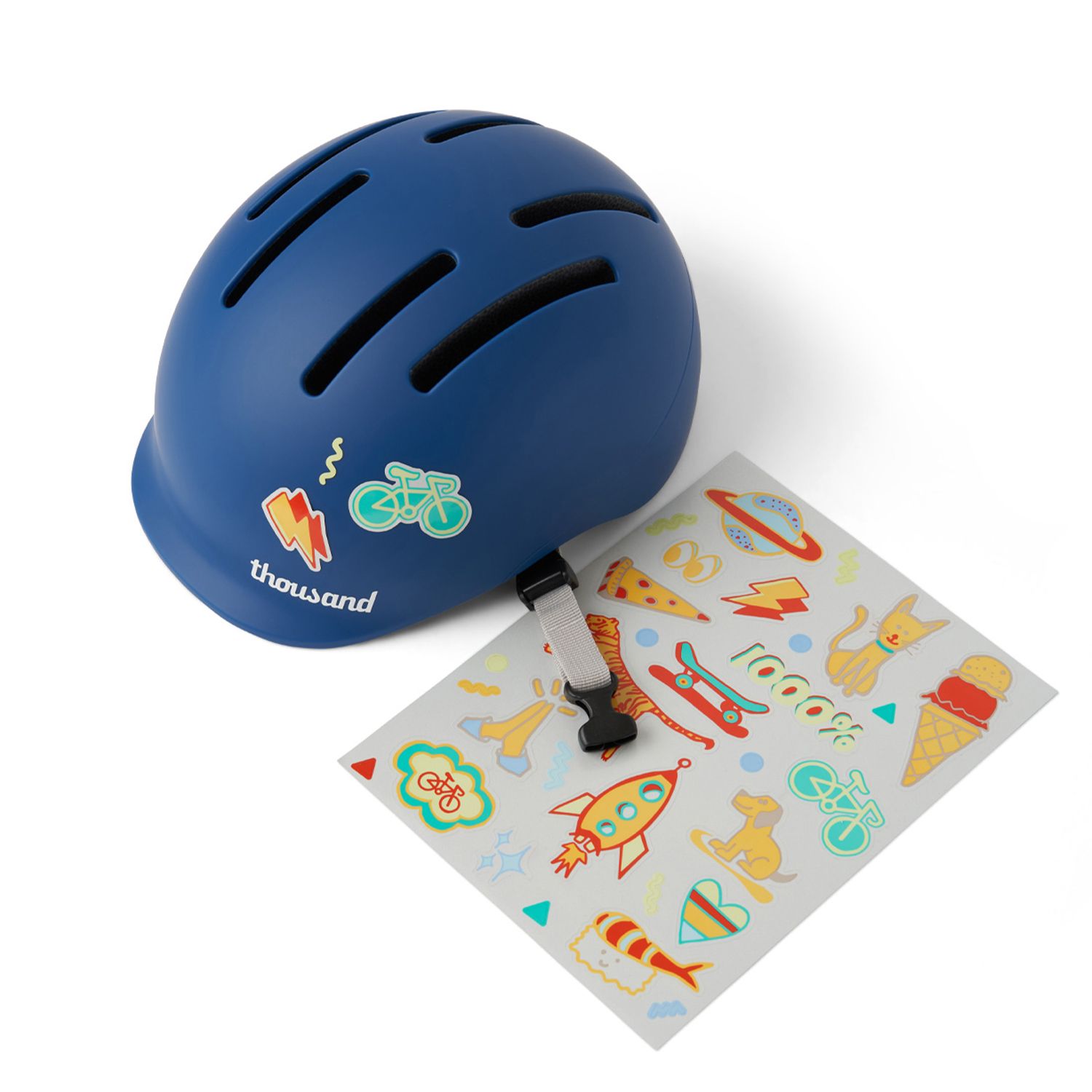 Thousand Fietshelm Bravo Blue Junior XXS 45-49 cm