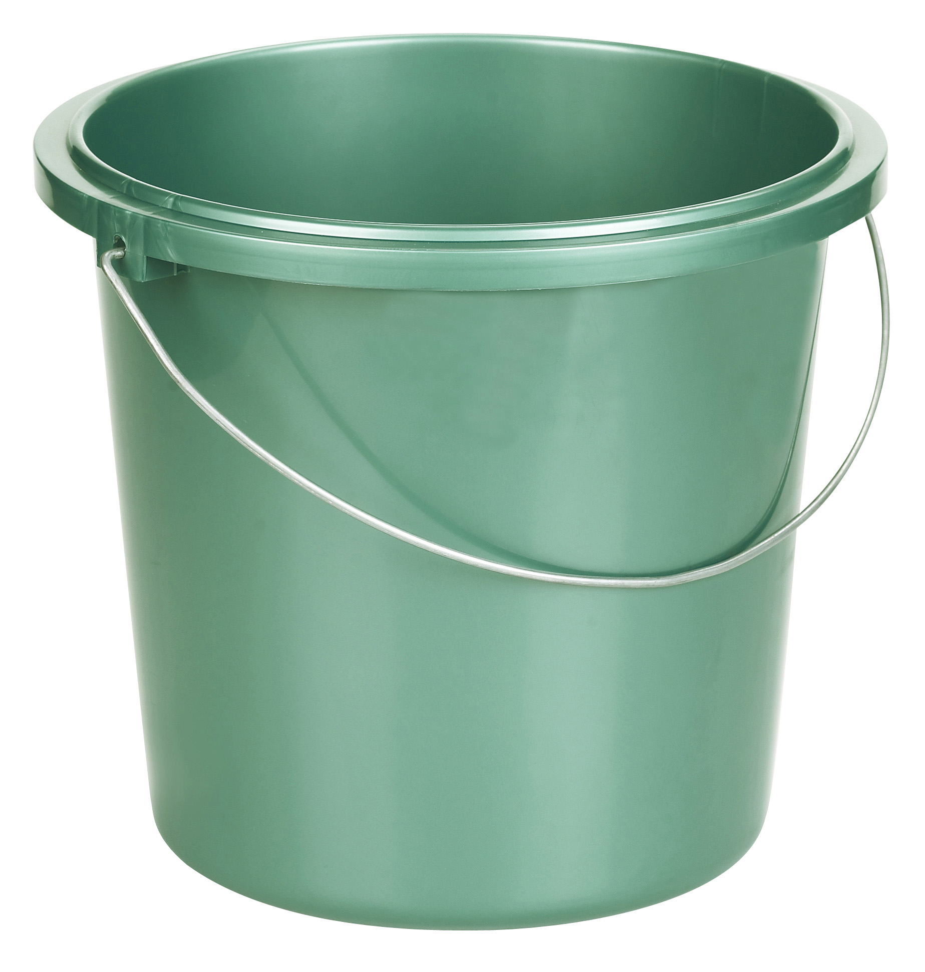 Emmer Tupperware Allibert Emmer 13 l Metaalgroen 32x28 cm