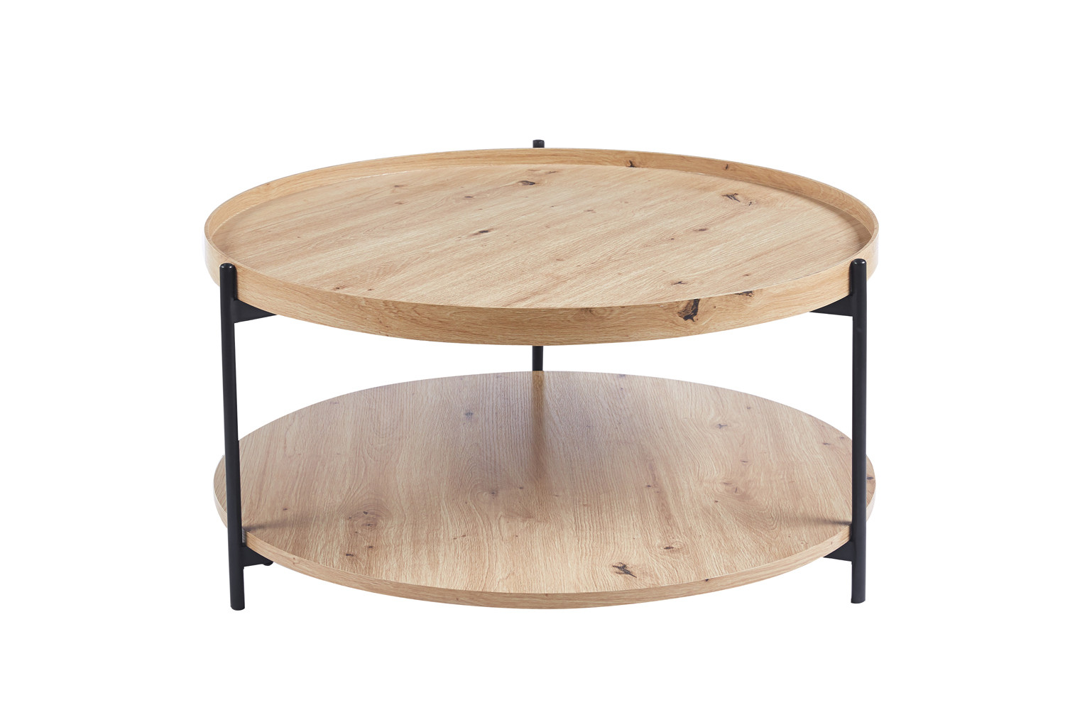 Salontafel Dalina 80 cm Oude Eik
