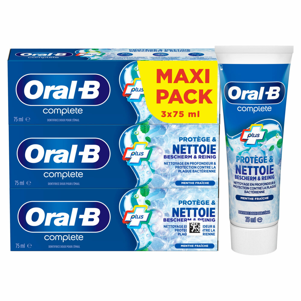 Oral-B Tandpasta Complete Protect&Clean - 3x75 ml