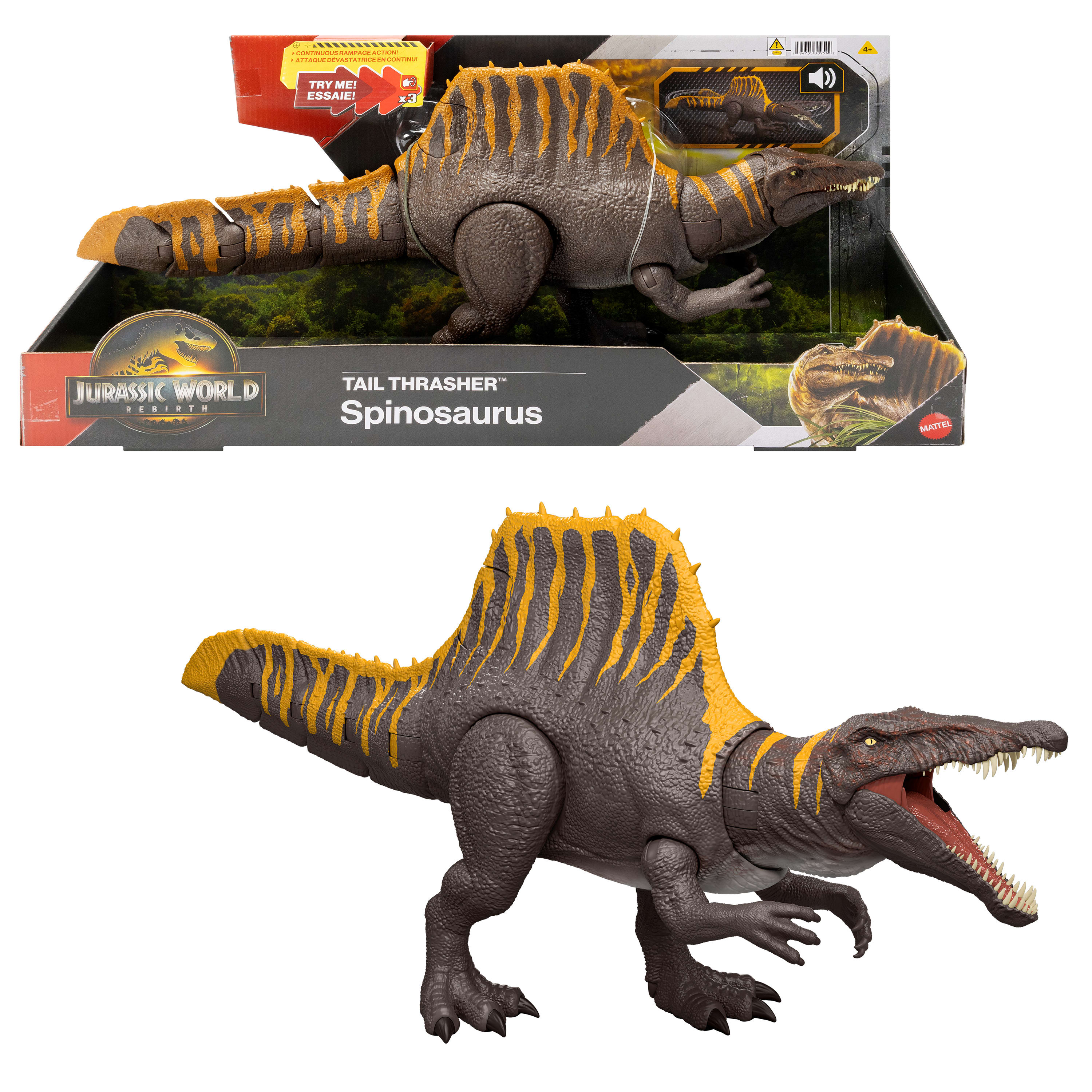 Jurassic World Rebirth  Tail Thrasher Spinosaurus