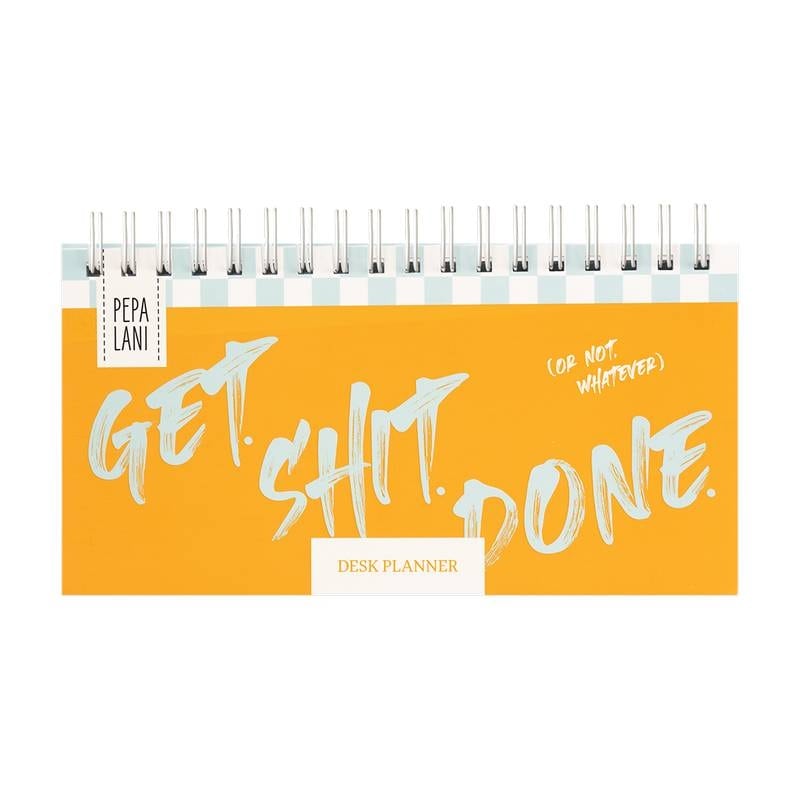 Pepa Lani Deskplanner Get Shit Done - 21.5x10.5 cm