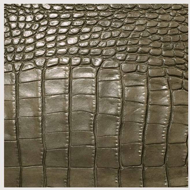 Onderzetter Leer Gator - 10x10cm DAFF Leatherixx - Cedar