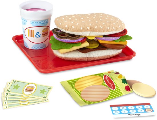 Melissa & Doug - Slice and stack Sandwich counter