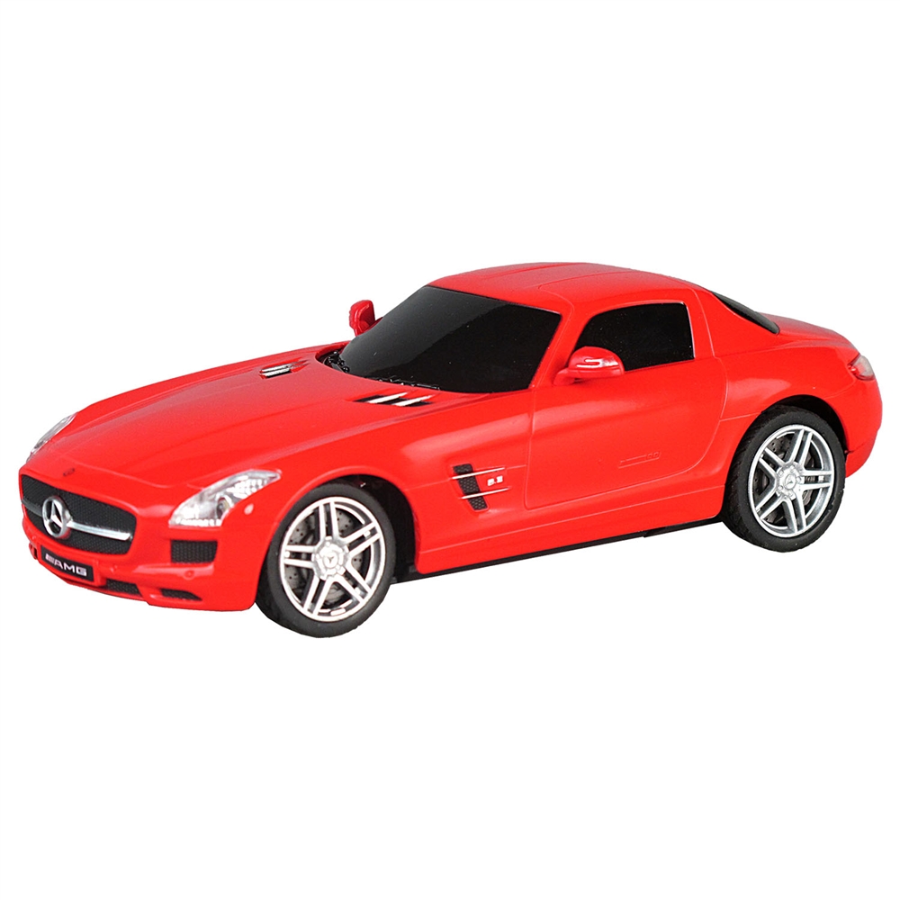 Racetin Mercedes Bens SLS AMG 1:28 schaal R/C, Full Function, 18 cm