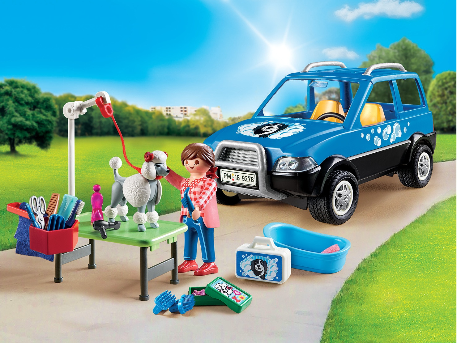 Playmobil City Life  9278 Mobiel Hondensalon