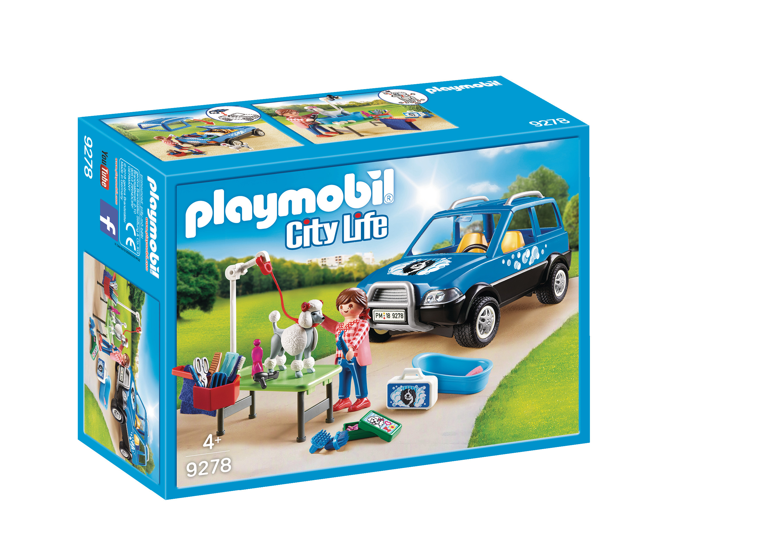 Playmobil City Life 9278 Mobiel Hondensalon