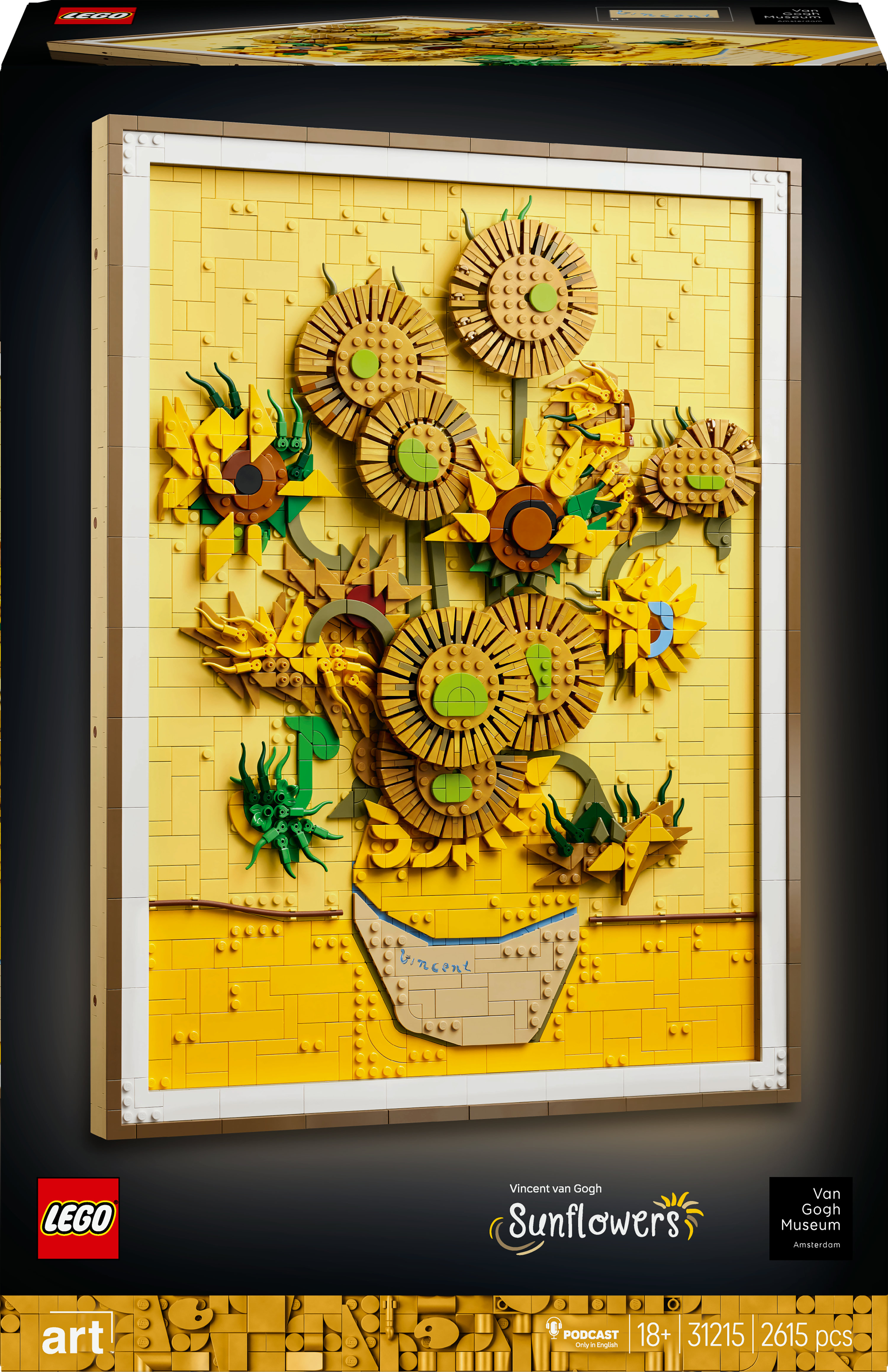 Lego  Art 31215 Vincent van Gogh Zonnebloemen