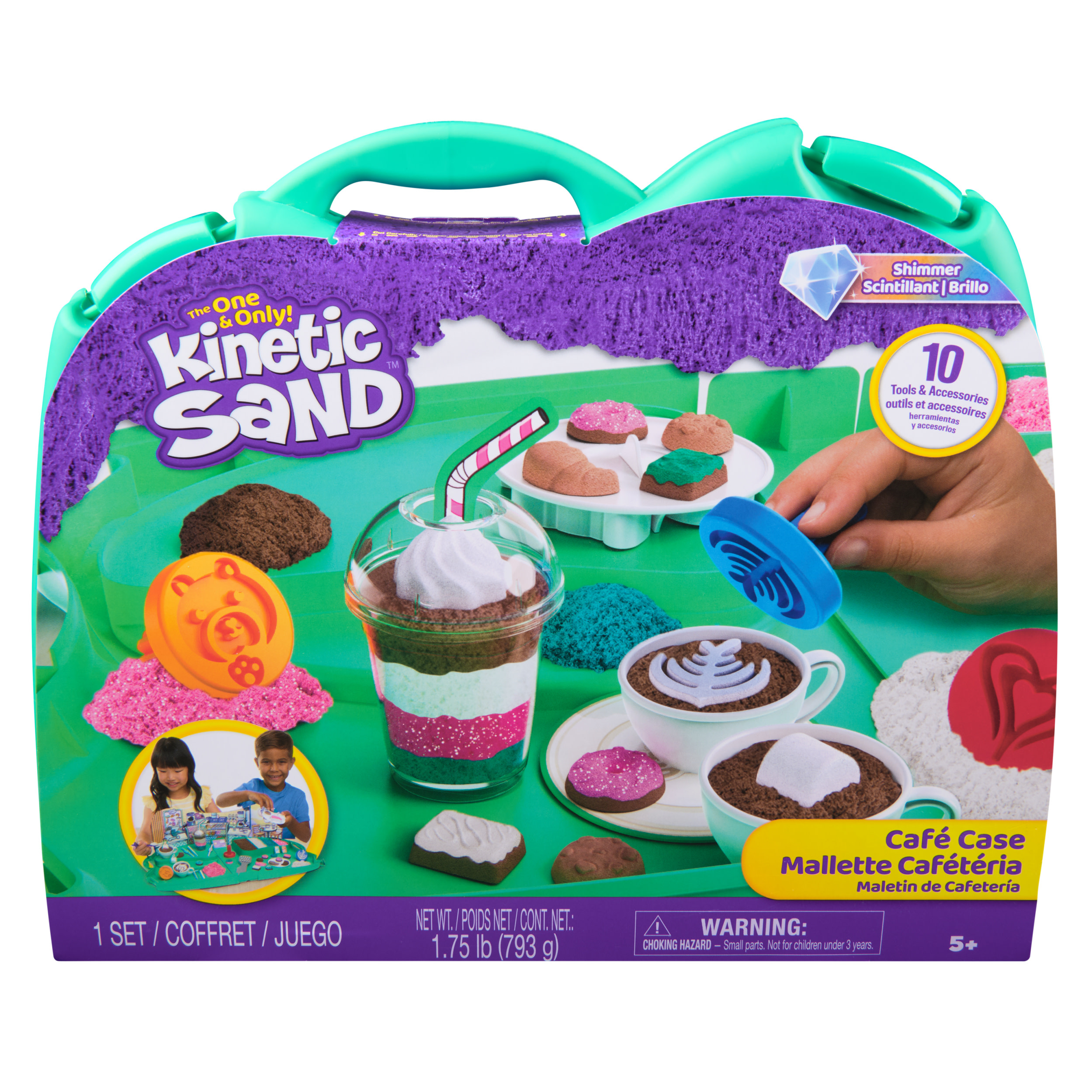 Kinetic Sand, Cafe Cases 793 gram Kinetic Sand, Cafe Cases 793 gram