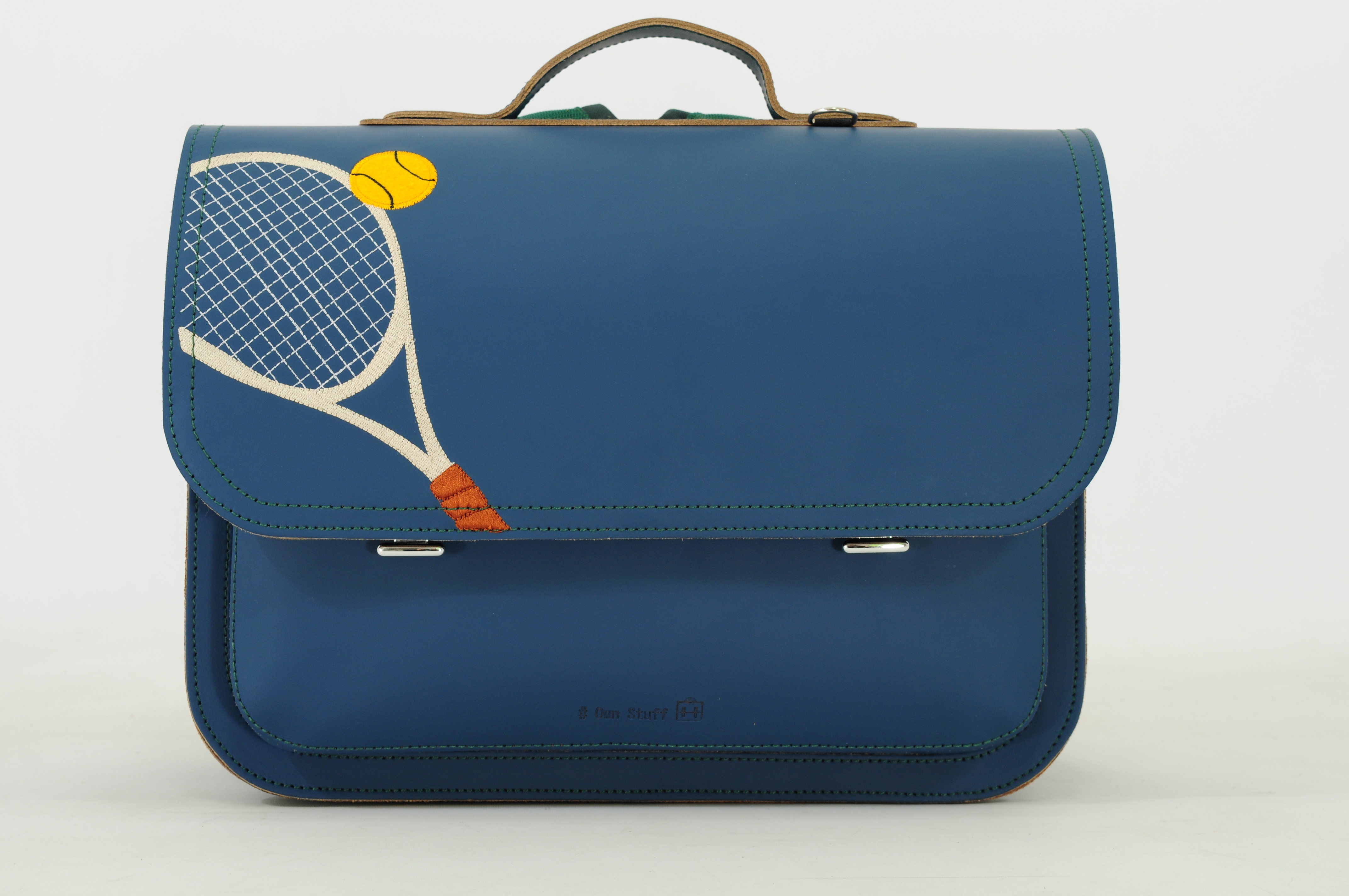 Own Stuff Boekentas met 2 Magneetsloten Fantasy Tennis Azul 38x17x28 cm