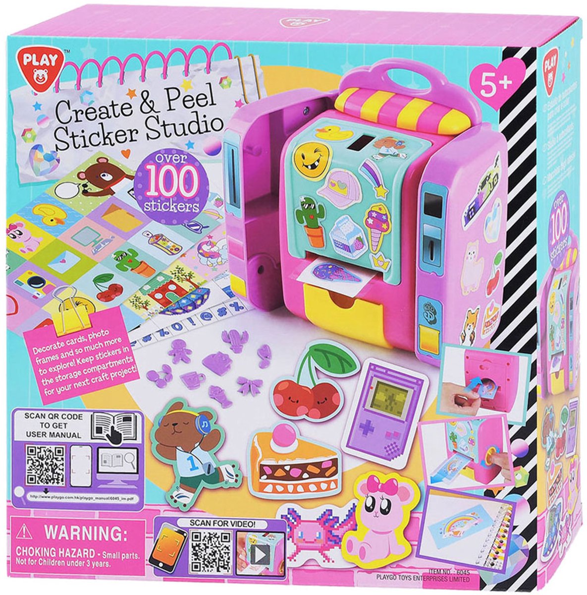 Create & Peel Sticker Studio, Toestel om stickers te maken