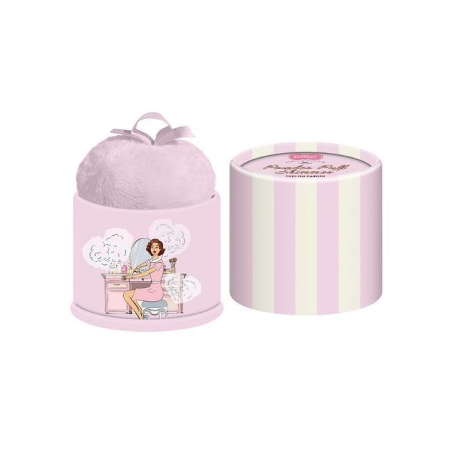 Vintage Cosmetic Body Shimmer Powder Puff