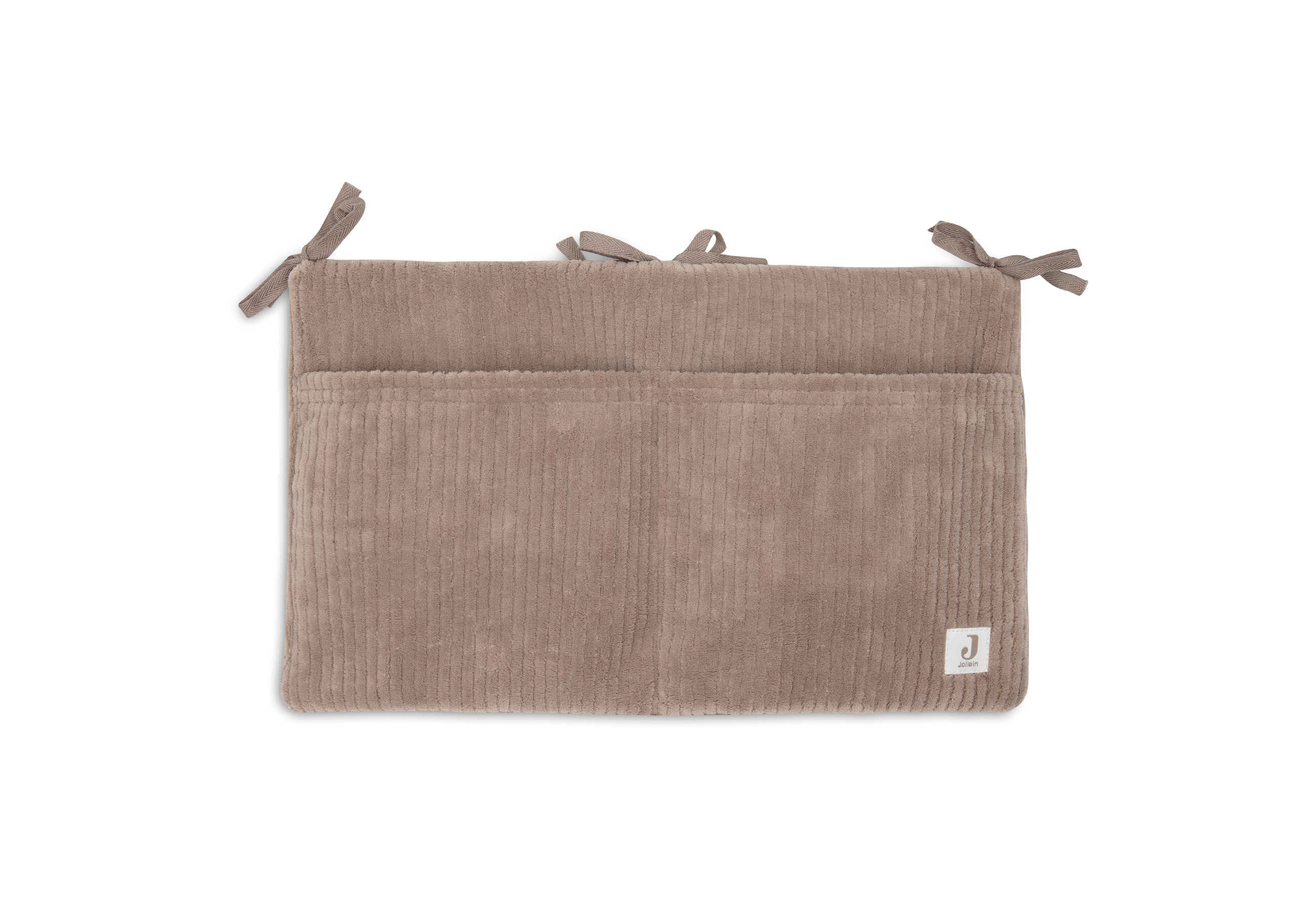 Jollein Boxopbergzak Organizer Cloudy Rib Milky Coffee